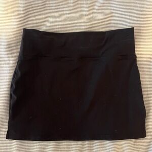 Free people black mini skirt